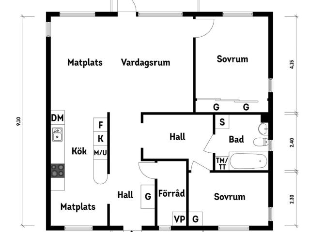 Bostadsrätt till salu i Olofstorp, Västra Götaland