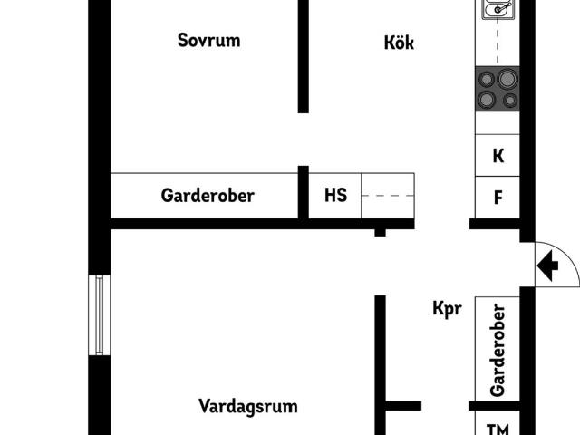 Bostadsrätt till salu i Solhaga, Örebro