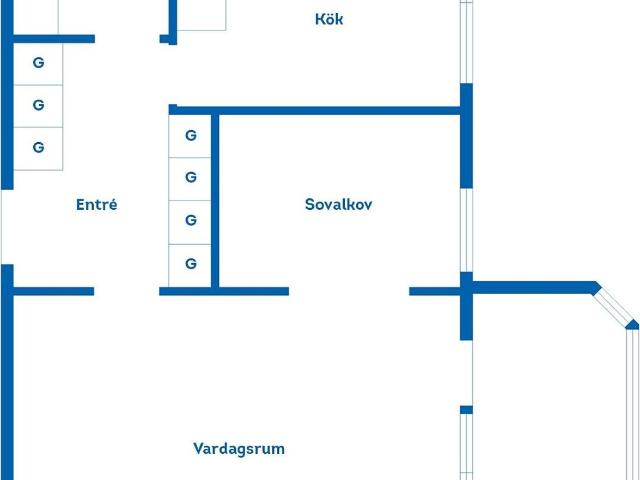 Bostadsrätt till salu i Oskarshamn, Kalmar