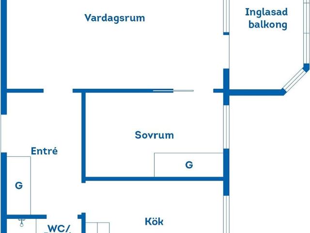 Bostadsrätt till salu i Oskarshamn, Kalmar