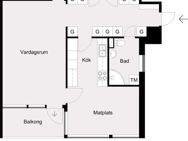 Bostadsrätt till salu i Östersund, Jämtland