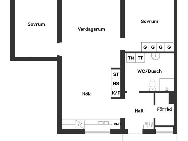 Bostadsrätt till salu i Östersund, Jämtland