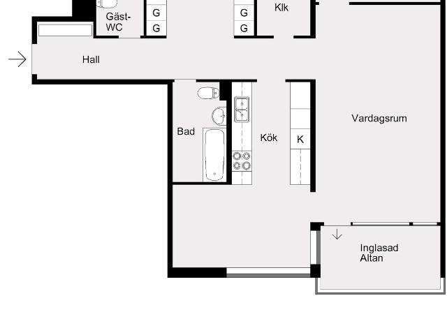 Bostadsrätt till salu i Östersund, Jämtland