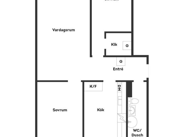Bostadsrätt till salu i Körfältet, Östersund