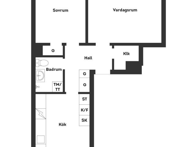 Bostadsrätt till salu i Östersund, Jämtland