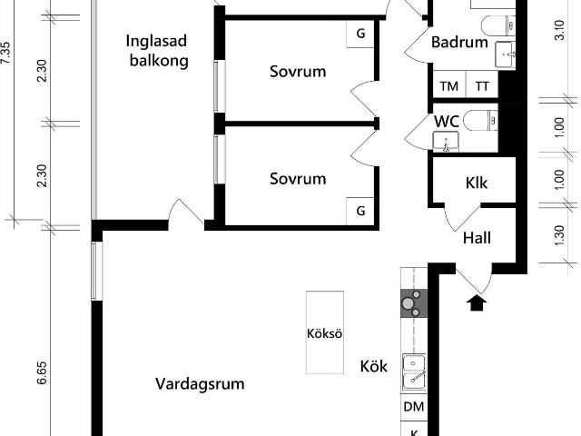 Bostadsrätt till salu i Partille, Västra Götaland