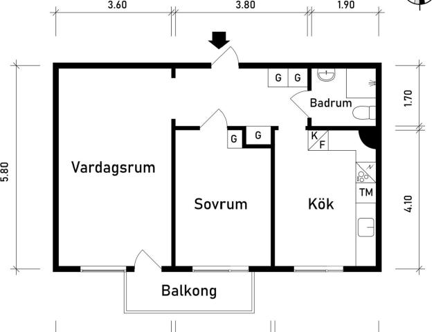 Bostadsrätt till salu i Partille, Västra Götaland