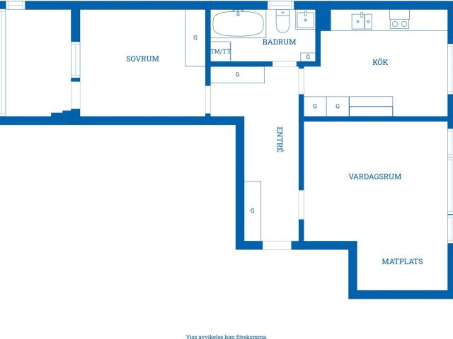 Bostadsrätt till salu i Ronneby, Blekinge