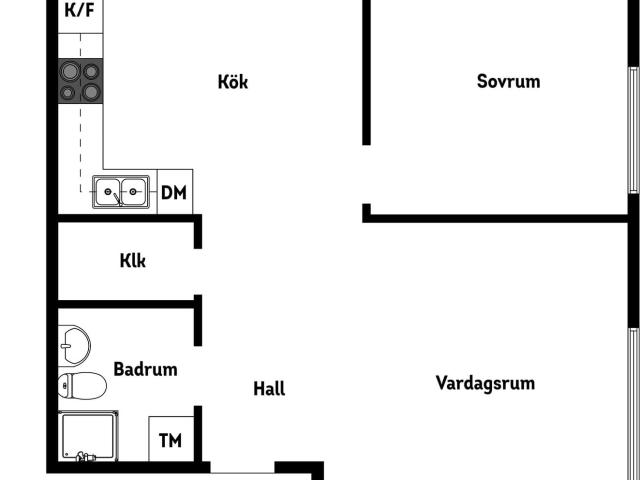 Bostadsrätt till salu i Salem, Stockholm
