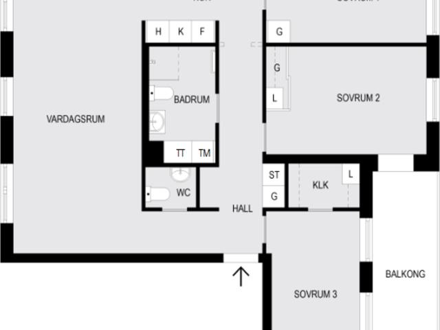 Bostadsrätt till salu i Botkyrka, Stockholm