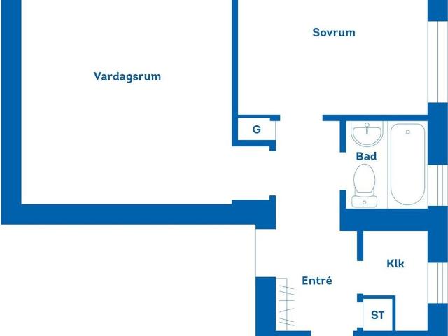 Bostadsrätt till salu i Kungsängen, Sala