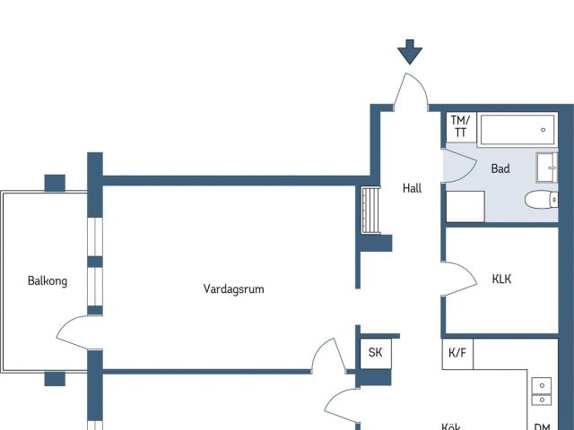 Bostadsrätt till salu i Nacka, Boo