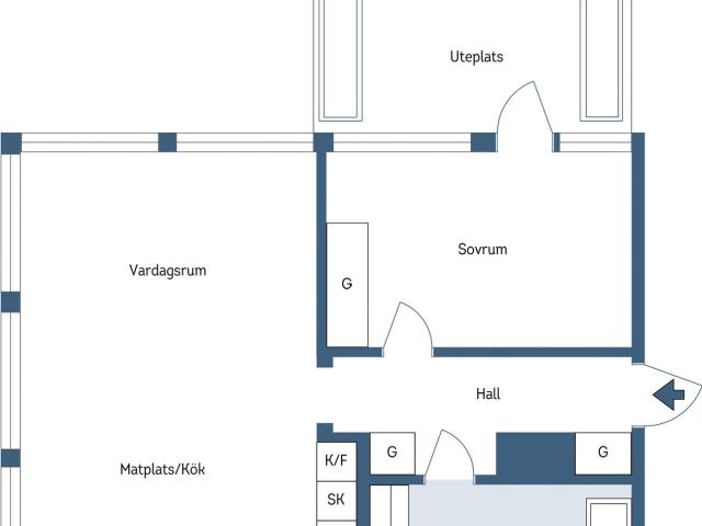 Bostadsrätt till salu i Nacka, Boo