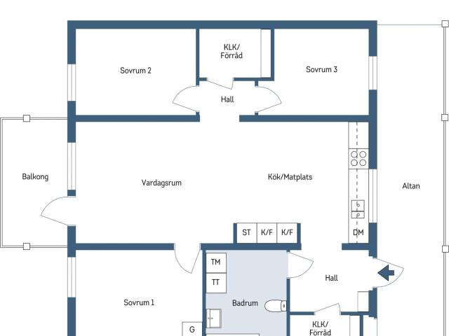 Bostadsrätt till salu i Nacka, Stockholm