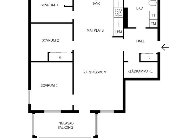 Bostadsrätt till salu i Stockholm