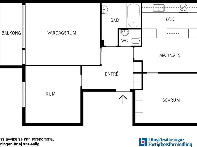 Bostadsrätt till salu i Skärholmen, Botkyrka