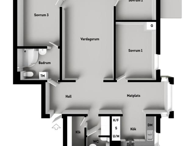 Bostadsrätt till salu i Botkyrka, Stockholm