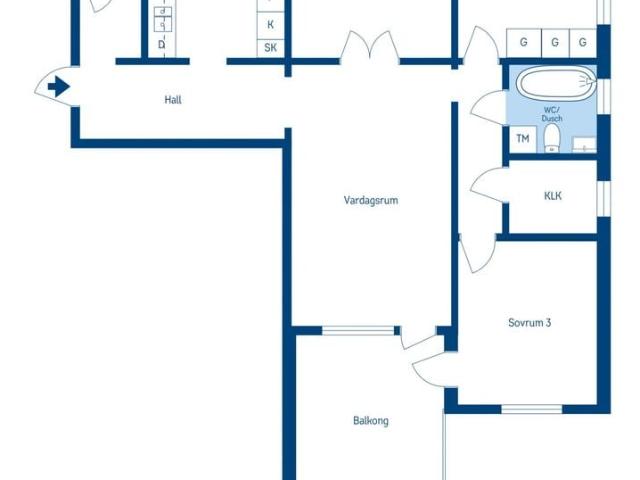 Bostadsrätt till salu i Norrböle, Skellefteå