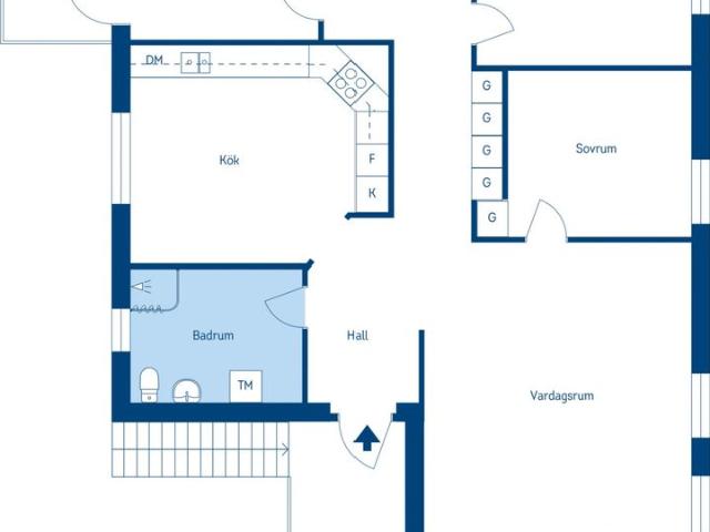 Bostadsrätt till salu i Myckle, Västerbotten