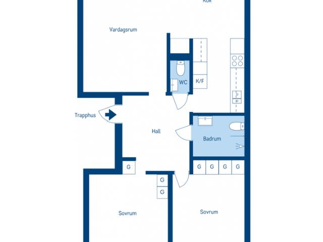 Bostadsrätt till salu i Skellefteå, Västerbotten