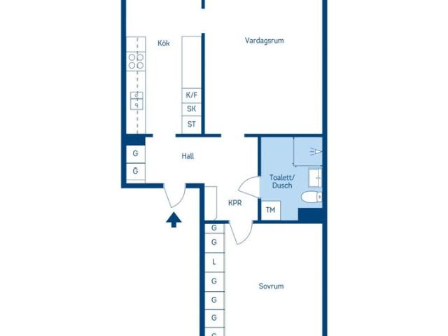 Bostadsrätt till salu i Moröhöjden, Skellefteå