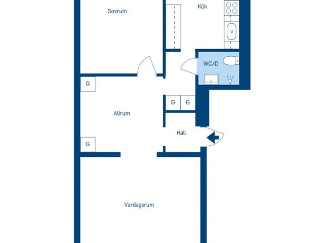 Bostadsrätt till salu i Skellefteå, Västerbotten