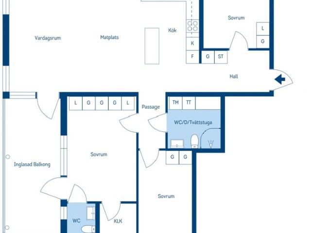 Bostadsrätt till salu i Skellefteå, Västerbotten