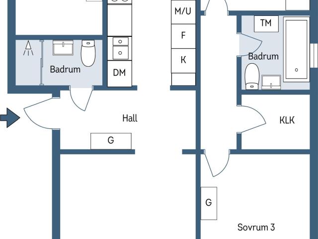Bostadsrätt till salu i Hentorp, Skövde