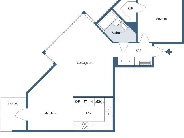 Bostadsrätt till salu i Skövde, Västra Götaland