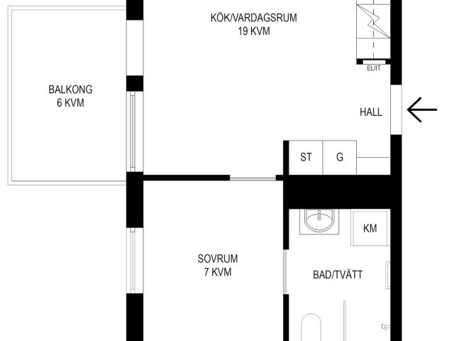 Bostadsrätt till salu i Stockholm
