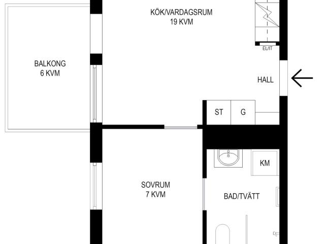 Bostadsrätt till salu i Stockholm