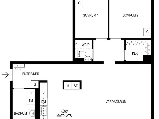Bostadsrätt till salu i Stockholm