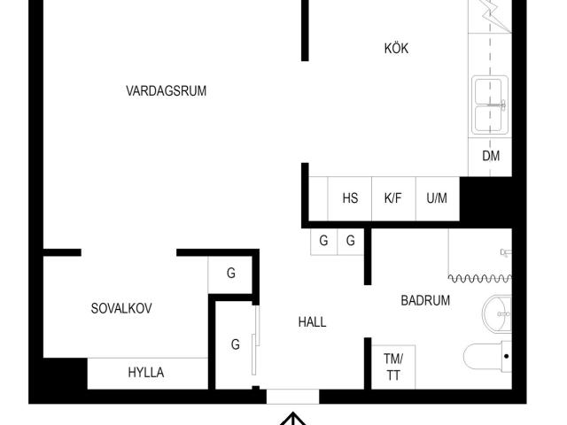 Bostadsrätt till salu i Södra Häggvik, Sollentuna kommun