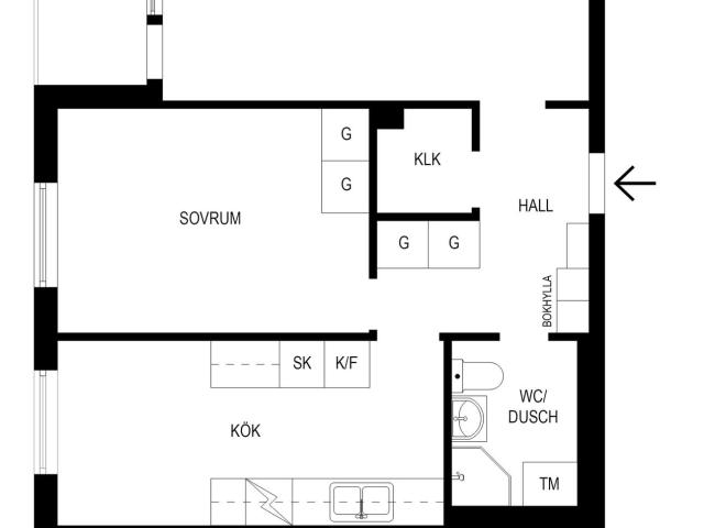 Bostadsrätt till salu i Häggvik, Stockholm