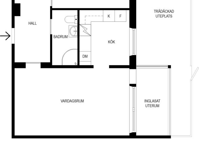 Bostadsrätt till salu i Sjöberg, Stockholm