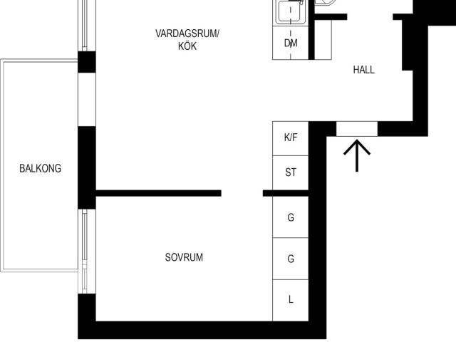 Bostadsrätt till salu i Häggvik, Stockholm