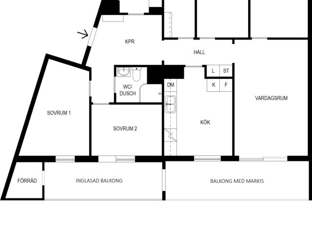 Bostadsrätt till salu i Sjöberg, Stockholm
