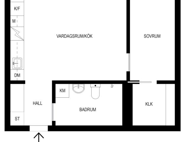 Bostadsrätt till salu i Häggvik, Stockholm