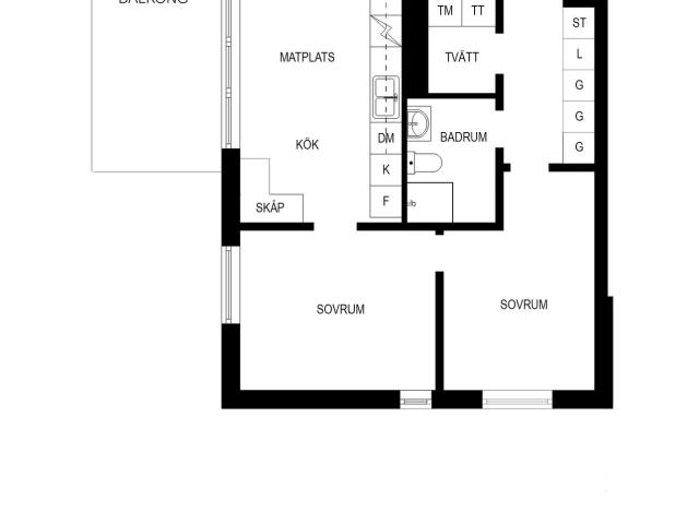 Bostadsrätt till salu i Edsberg, Sollentuna kommun