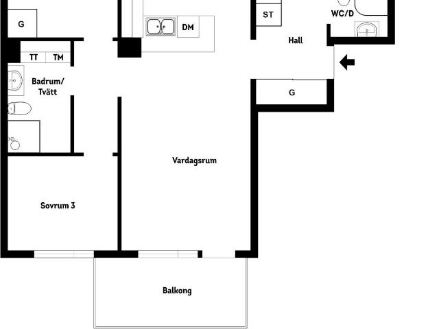 Bostadsrätt till salu i Stockholm