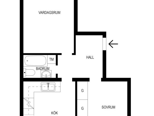Bostadsrätt till salu i Tureberg, Sollentuna kommun