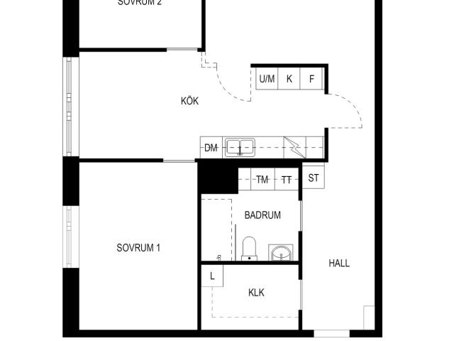 Bostadsrätt till salu i Solna, Stockholm