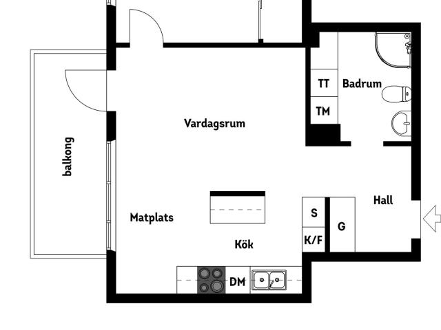 Bostadsrätt till salu i Solna, Stockholm