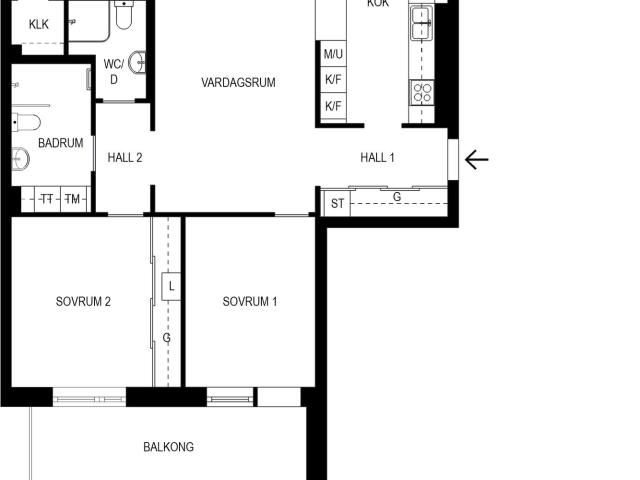 Bostadsrätt till salu i Solna, Stockholm