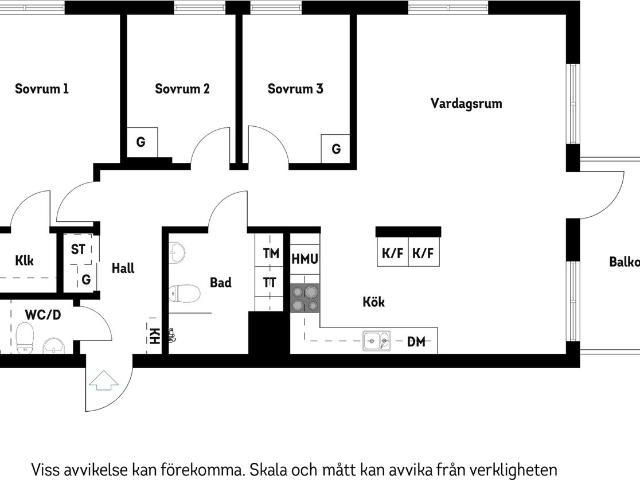 Bostadsrätt till salu i Solna, Stockholm
