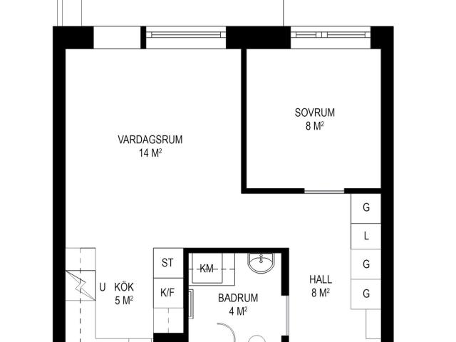 Bostadsrätt till salu i Järva, Solna
