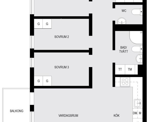 Bostadsrätt till salu i Solna, Stockholm