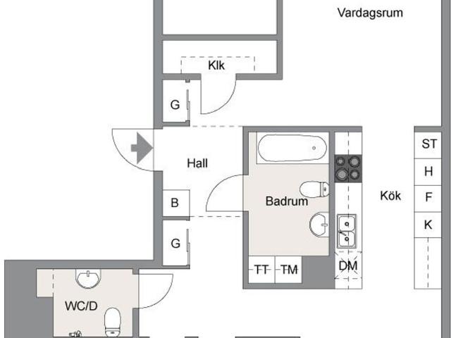 Bostadsrätt till salu i Solna, Stockholm