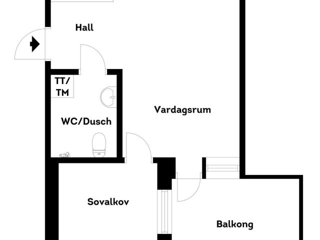 Bostadsrätt till salu i Solna, Stockholm