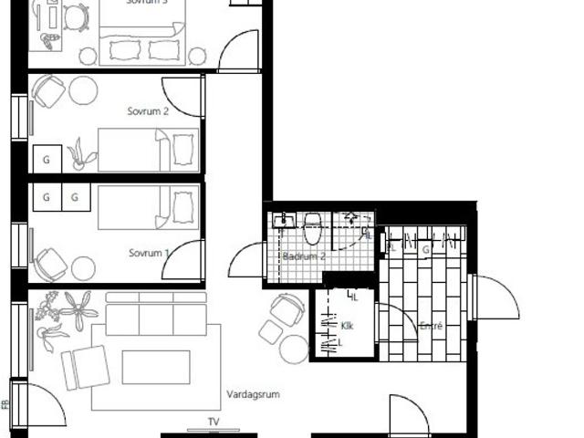 Bostadsrätt till salu i Solna, Stockholm